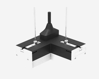 ARON LIGHT CONECTOR "L" LINEAR MODULAR LIGHT