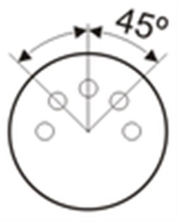 CONECTOR DIN 5 PINES