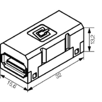 WEIDMULLER CONECTOR IE-BI-USB-A