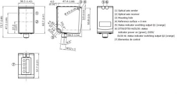SICK SENSOR DE MEDIA DISTANCIA DS50-P1122