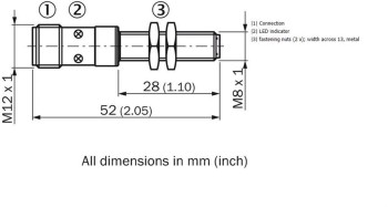SICK SENSOR INDUCTIVO IME08-02BPSZC0S