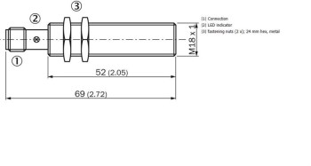 SICK SENSOR INDUCTIVO IME18-08BPPZC0S