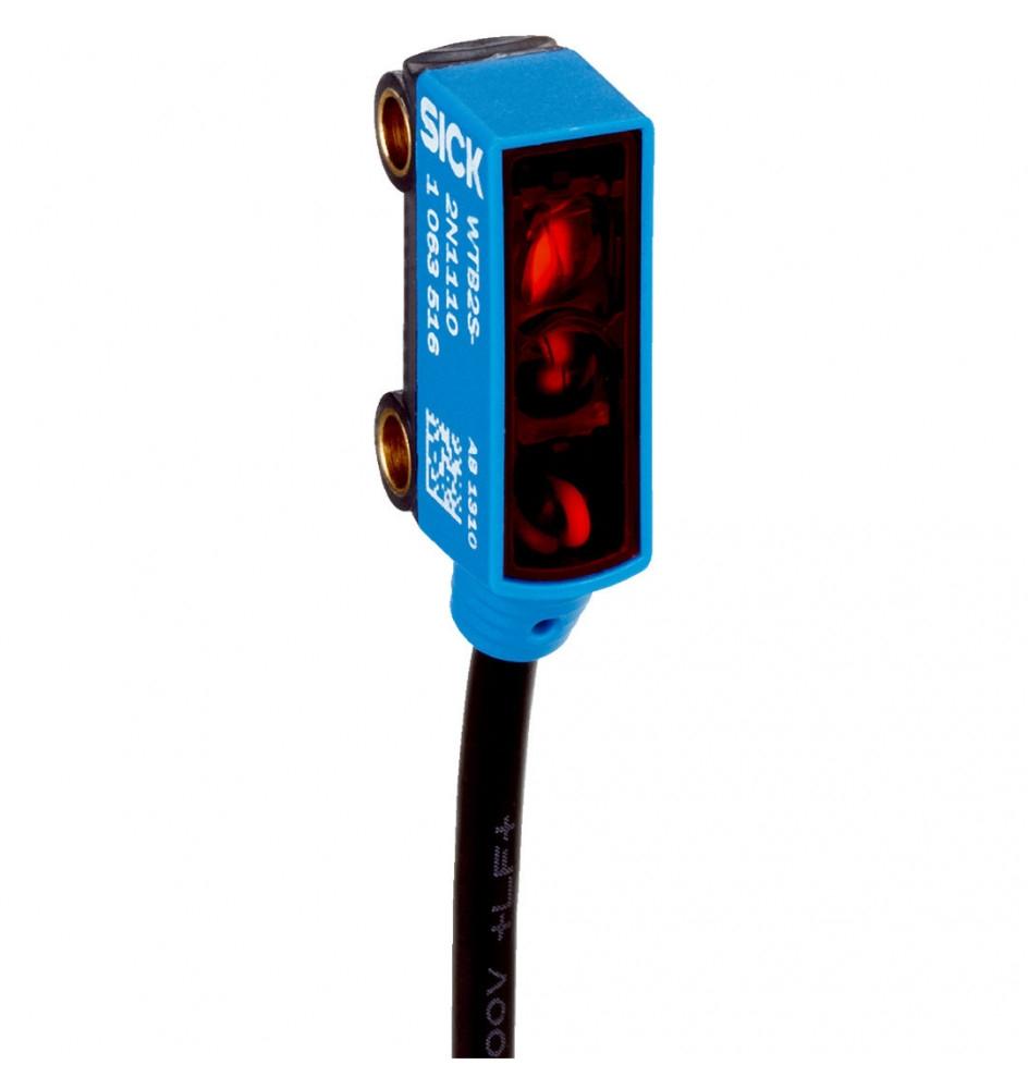 SICK SENSOR FOTOELECTRICO WTB2S-2P3130 FOT.MINI.OBJETO 7,7X21,8X13,5MM ALC:36MM. LUZ ROJA SPOT 2MM SUP. FONDO 1064575