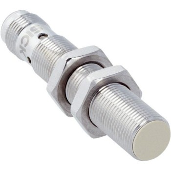 DETECTOR INDUCTIVO IMF12-04BPPNC0S ENRASADO, M12, PNP