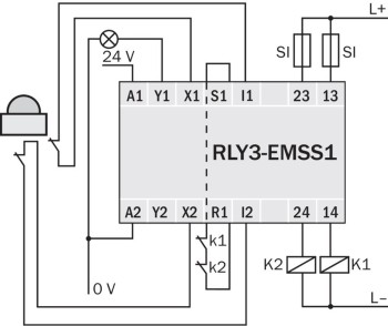 RLY3-EMSS100 RELE SEGURIDAD