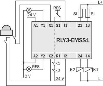 RLY3-EMSS100 RELE SEGURIDAD
