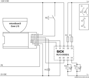 SICK ESCANER LASER DE SEGURIDAD MICS3-AAAZ90AZ1P01