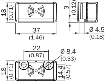 SICK INTERRUPTOR DE SEGURIDAD SIN CONTACTO STR1-SAMM03P5 STR1-SACM0AC8
