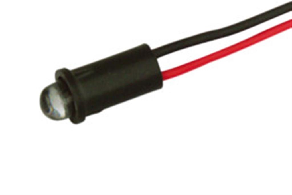 PILOTO LED ROJO 12VDC