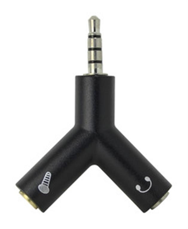 CONVERTIDOR JACK 3.5 A 2 HEMBRAS