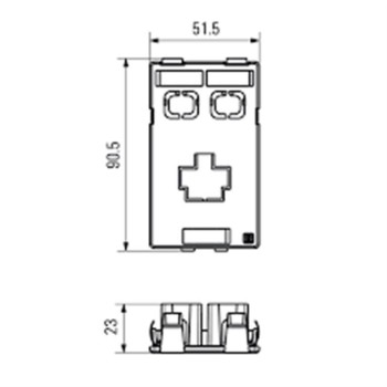 WEIDMULLER CONECTOR IE-FC-SP-PWU/2ST