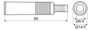 JACK HEMBRA ESTEREO 6.35MM