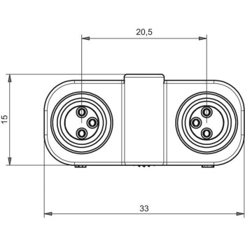 WEIDMULLER DISTRIBUIOR SAI-Y-4-4/2-4 M12/8