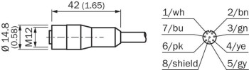 SICK CONECTOR DOL-127SG2M5E25KM0
