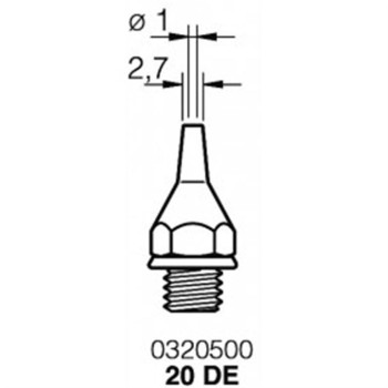 JBC PUNTA DESOLDADOR 2.7MM