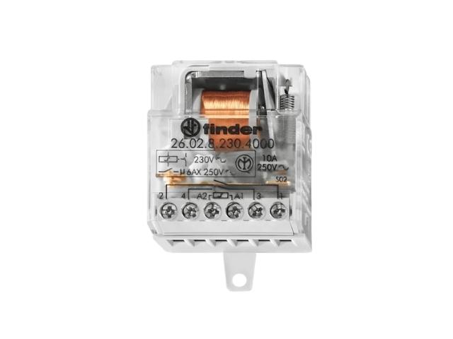 RELE TELERRUPTOR FINDER 230V AC 10A 2NA PANEL