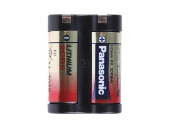 PILA DE LITIO 6V 2CR5 45x34x17mm 1400mAh 1uds. PANASONIC