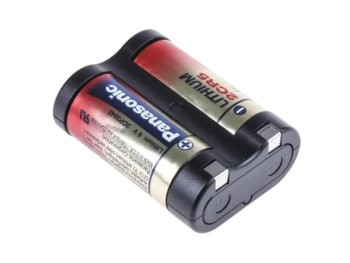 PILA DE LITIO 6V 2CR5 45x34x17mm 1400mAh 1uds. PANASONIC