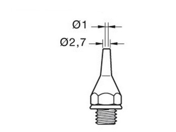 JBC PUNTA DESOLDADOR 0321200 2.7MM