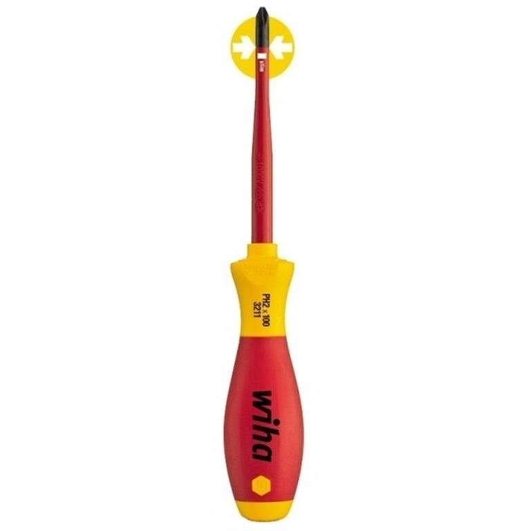 WIHA DESTORNILLADOR PLANO SLIMFIX 1000V