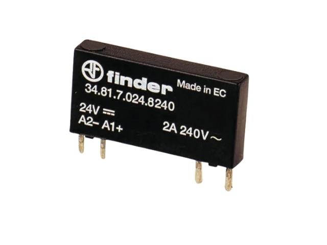 RELE MINIATURA FINDER 24V DC 6A 1NA PCB
