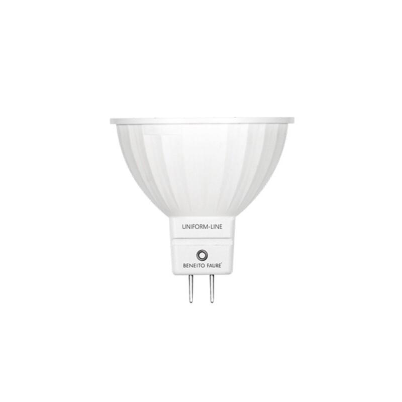 DICROICA UNIFORM-LINE MR16 MR16 6W 5000K   120º   BENEITO FAURE 41x50mm 12V BLANCO
