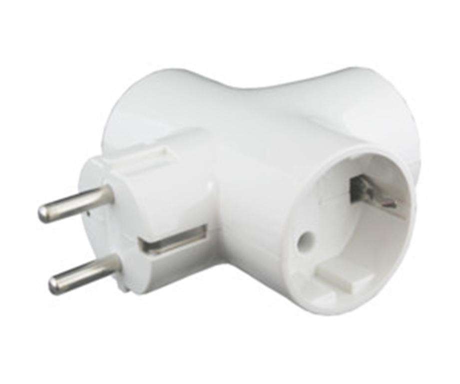 ADAPTADOR SCHUKO 3 TOMAS
