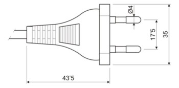CABLE DE ALIMENTACION