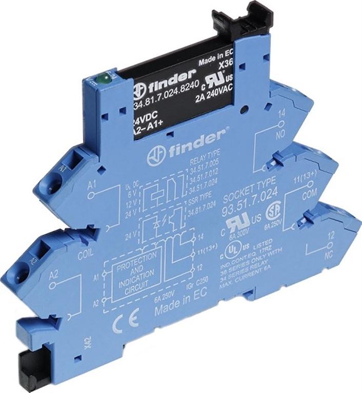FINDER INTERFAZ MODULAR CON RELE