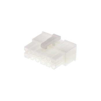 FUNDA DE CONECTOR MOLEX HEMBRA 12 PINES