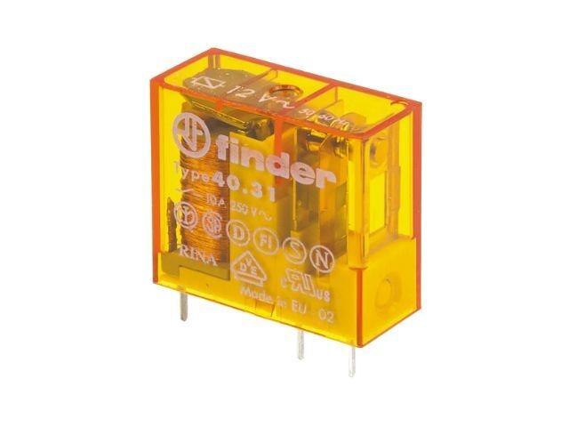 RELE FINDER 12V AC 12A 1CO PCB