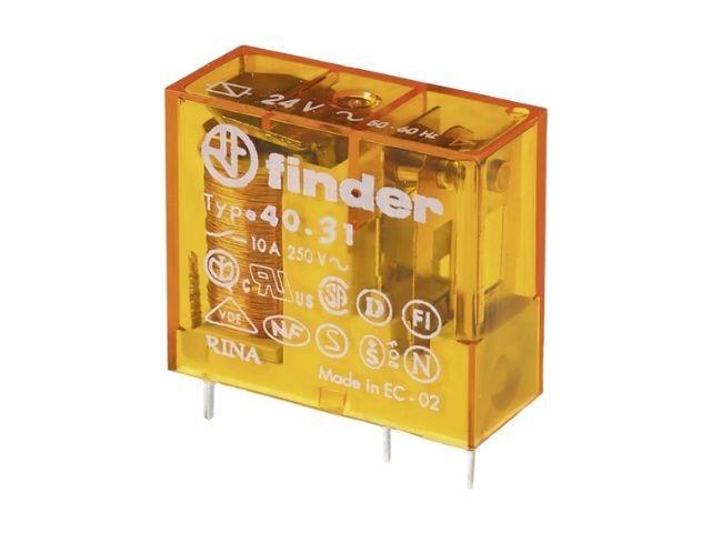 RELE FINDER 24V AC 12A 1CO PCB