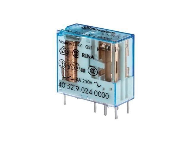 RELE FINDER 24V DC 8A 2CO PCB