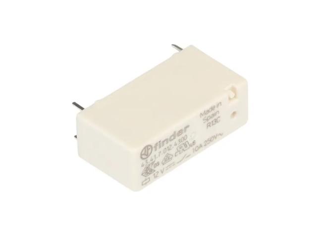 RELE PERFIL BAJO FINDER 12V DC 10A 1CO PCB
