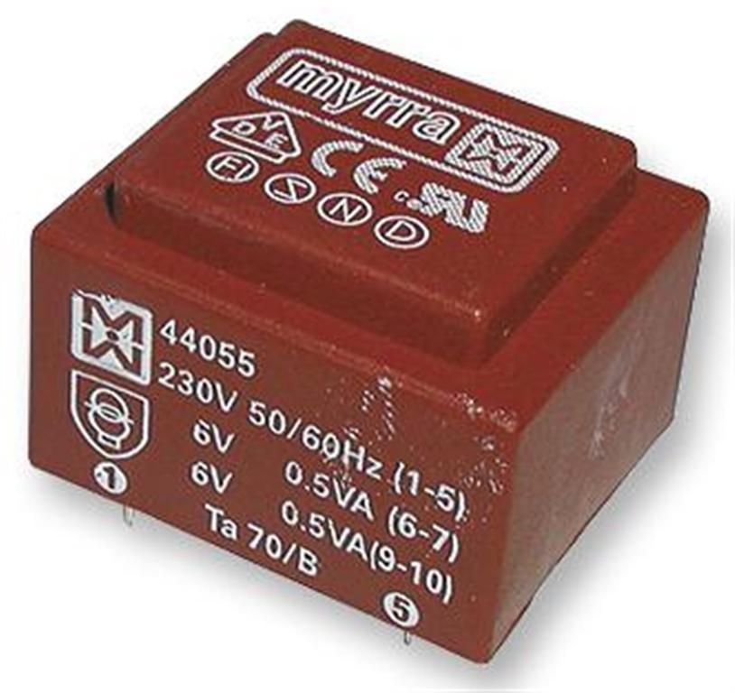 TRANSFORMADOR ENCAPSULADO 18V 1.5VA