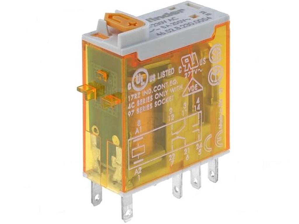 FINDER MINI-RELE INDUSTRIAL 2 CONTACTOS 220V