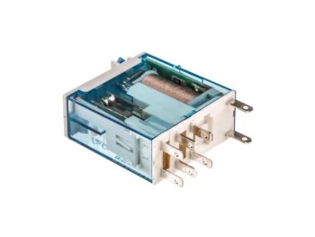 RELE INDUSTRIAL FINDER 24V DC 8A 2CO MONTAJE EN ZÓCALO