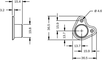 SICK ACCIONADOR TR4-RAM000