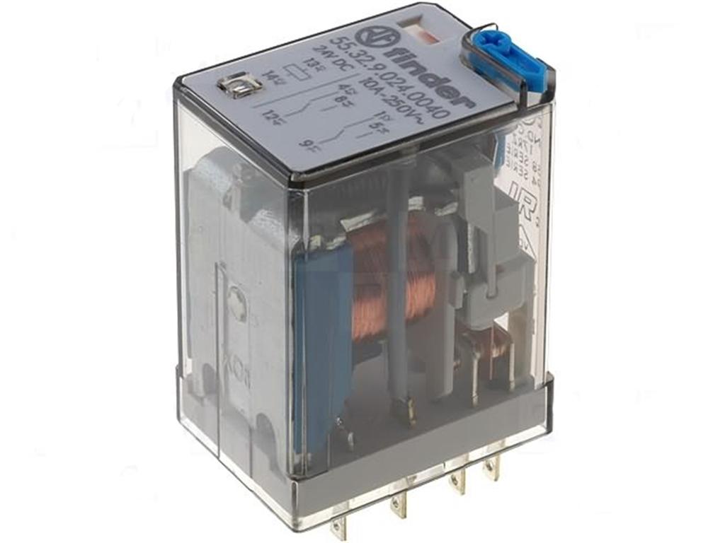 FINDER RELE INDUSTRIAL 3 CONTACTOS 12V