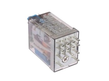 RELE INDUSTRIAL FINDER 12V DC 7A 4CO MONTAJE EN ZÓCALO