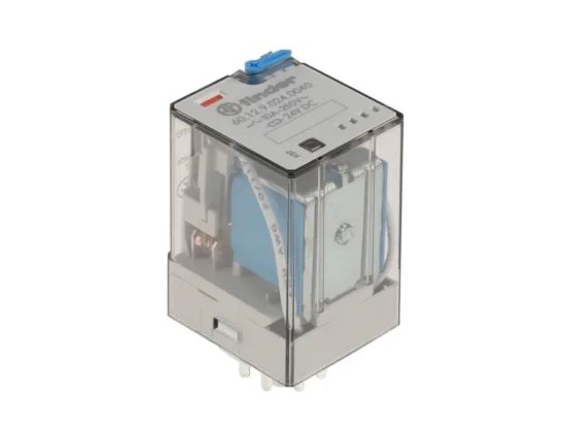 RELE INDUSTRIAL OCTAL FINDER 24V DC 10A 2CO ENCHUFABLE