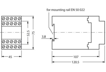 SICK RELÉ DE SEGURIDAD UE43-3MF2A2
