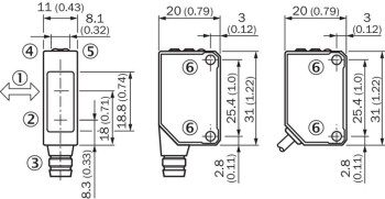 SICK SENSOR FOTOELÉCTRICO WTB8L-P1131