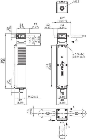 SICK DISPOSITIVO BLOQUEO DE SEGURIDAD TR110 Lock