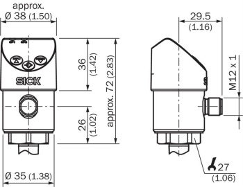 SICK SENSOR DE PRESIÓN PBS2-RB250SG2SS0NMA0Z