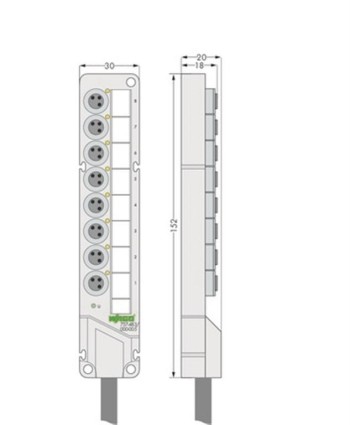WAGO DISTRIBUIDOR M8 757-483/000-010