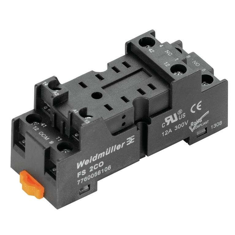 WEIDMULLER BASE RELE 2 CIRCUITOS