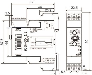 CROUZET TEMPORIZADOR RQR1