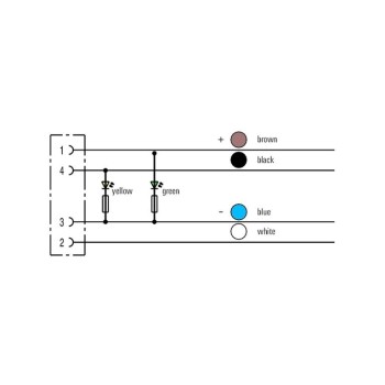 WEIDMULLER CONECTOR M12 4 PINES LED SAIL-M12BW-4-2L1.5U
