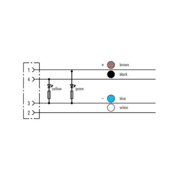 WEIDMULLER CONECTOR M12 4 PINES LED SAIL-M12BW-4-2L1.5U